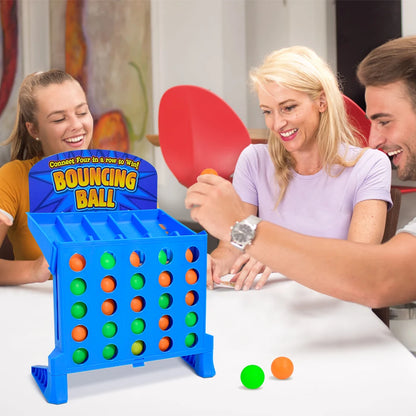 Desktop Puzzle Ejection Toy Two Person Ejection Fun Jumping Ball Mini Handheld Projection