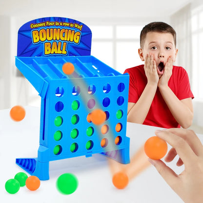 Desktop Puzzle Ejection Toy Two Person Ejection Fun Jumping Ball Mini Handheld Projection